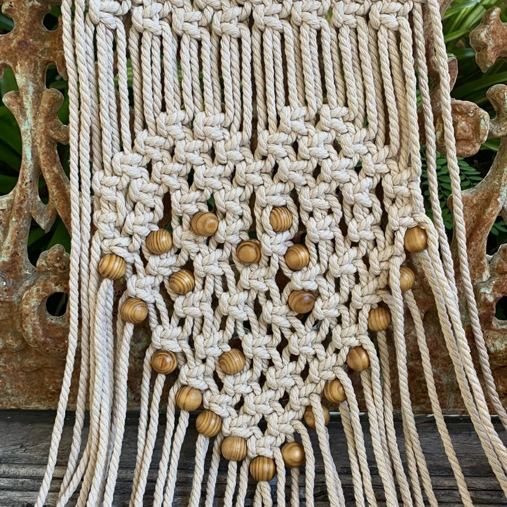 Macrame Heart Wall Hanging